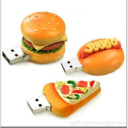 Food USB Gift, Hamburger Gift USB, Christmas USB Flash Pen
